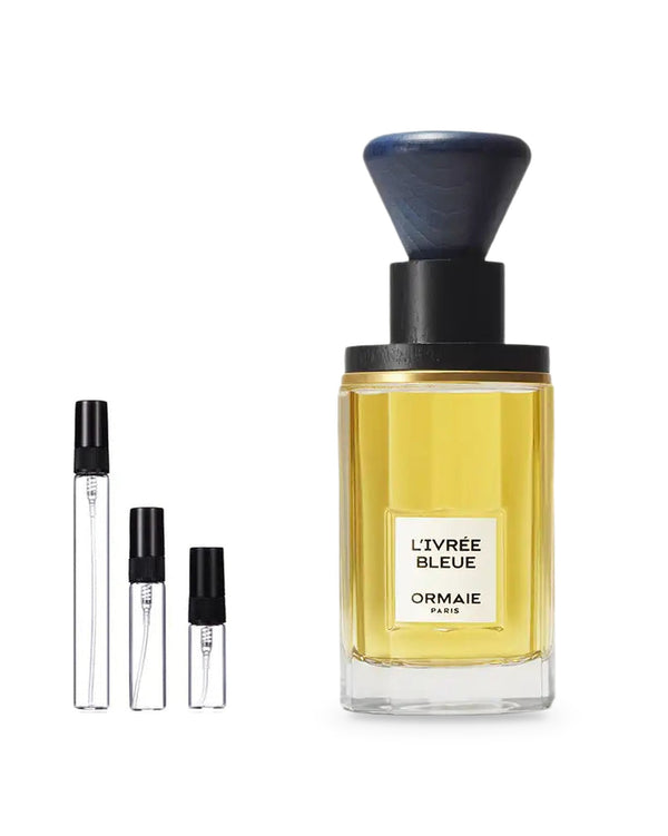 Ormaie L'ivree Bleue sample – decant in a glass spray vial (2, 5 or 10 ml)