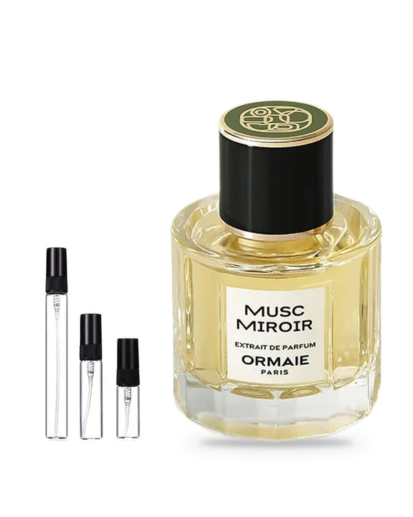 Ormaie Musc Miroir sample – decant in a glass spray vial (2, 5 or 10 ml)
