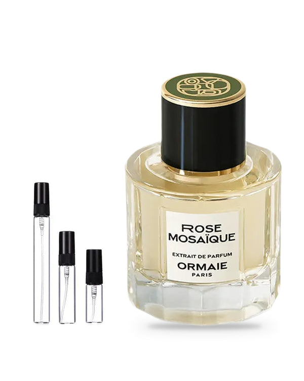 Ormaie Rose Mosaïque sample – decant in a glass spray vial (2, 5 or 10 ml)