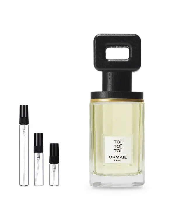 Ormaie Toi Toi Toi sample – decant in a glass spray vial (2, 5 or 10 ml)