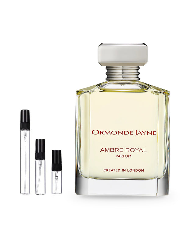 Ormonde Jayne Ambre Royal sample – decant in a glass spray vial (2, 5 or 10 ml)