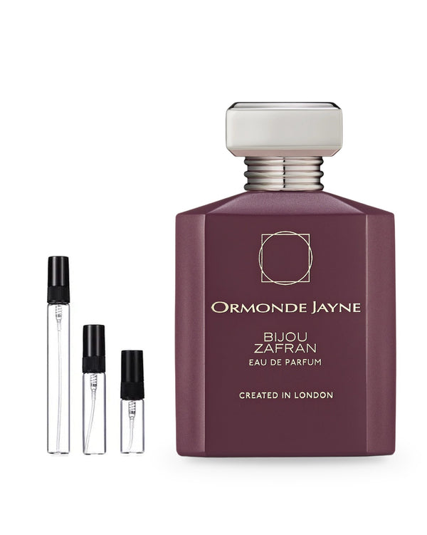 Ormonde Jayne Bijou Zafran sample – decant in a glass spray vial (2, 5 or 10 ml)