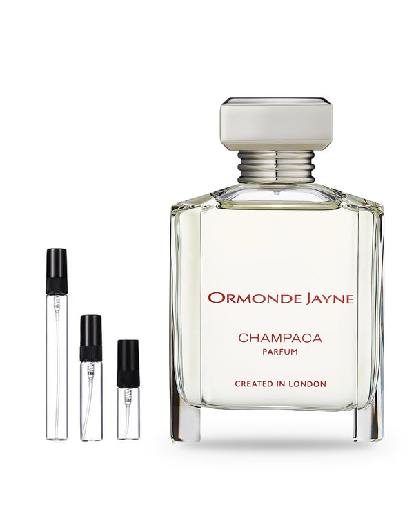 Ormonde Jayne Champaca sample – decant in a glass spray vial (2, 5 or 10 ml)