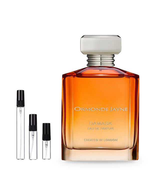 Ormonde Jayne Damask sample – decant in a glass spray vial (2, 5 or 10 ml)