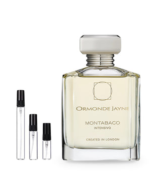 Ormonde Jayne Montabaco Intensivo sample – decant in a glass spray vial (2, 5 or 10 ml)