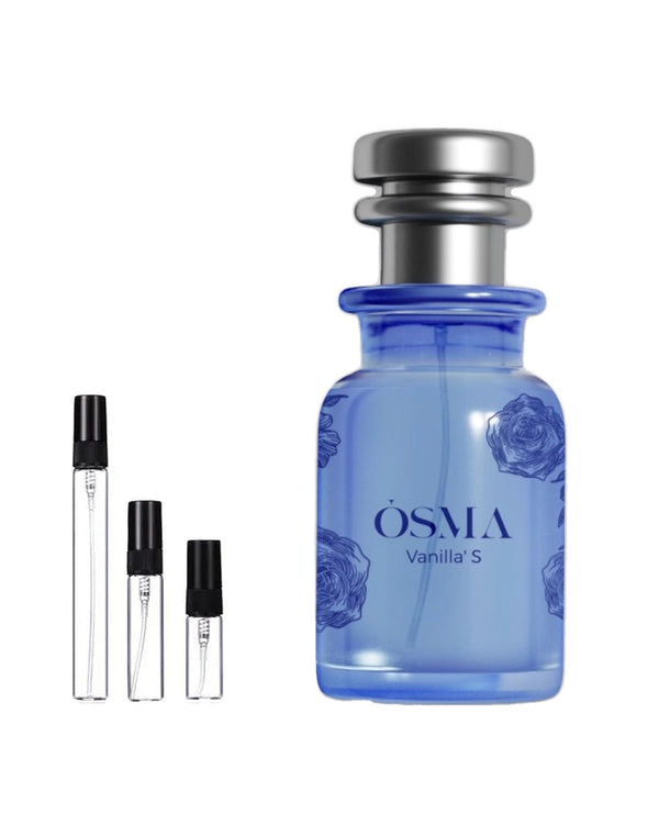 Osma Vanilla S sample – decant in a glass spray vial (2, 5 or 10 ml)