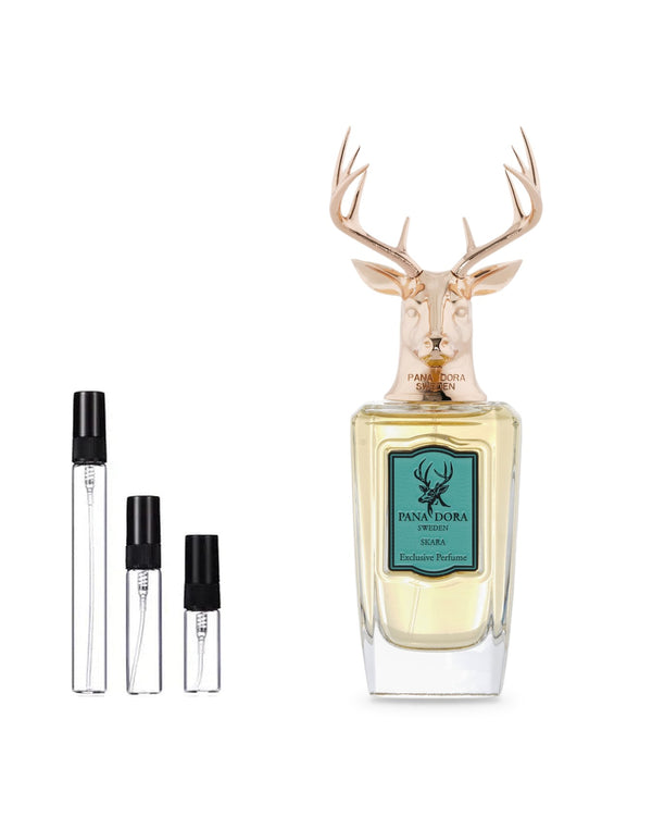 Pana Dora Skara sample – decant in a glass spray vial (2, 5 or 10 ml)