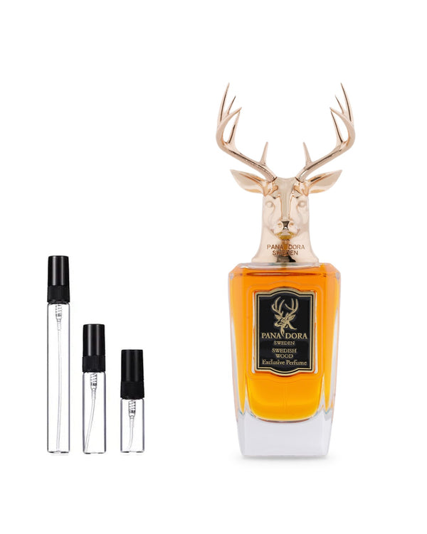Pana Dora Swedish Wood sample – decant in a glass spray vial (2, 5 or 10 ml)
