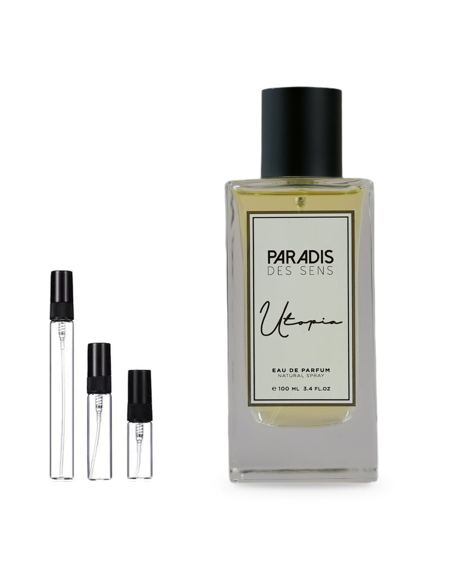 Paradis des Sens Utopia sample – decant in a glass spray vial (2, 5 or 10 ml)