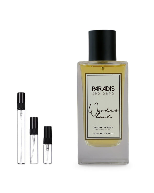 Paradis des Sens Wonderland sample – decant in a glass spray vial (2, 5 or 10 ml)