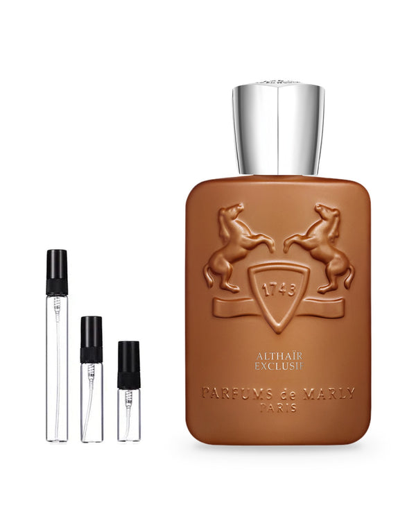 Parfums de Marly Althaïr Exclusif sample – decant in a glass spray vial (2, 5 or 10 ml)