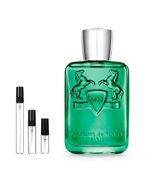 Parfums de Marly Greenley sample – decant in a glass spray vial (2, 5 or 10 ml)