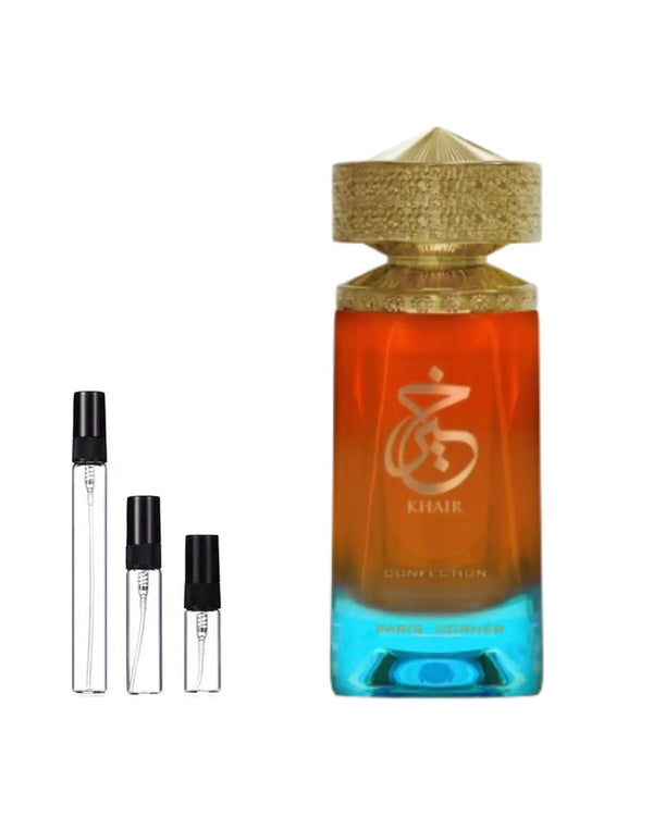 Paris Corner Khair Confection sample – decant in a glass spray vial (2, 5 or 10 ml)