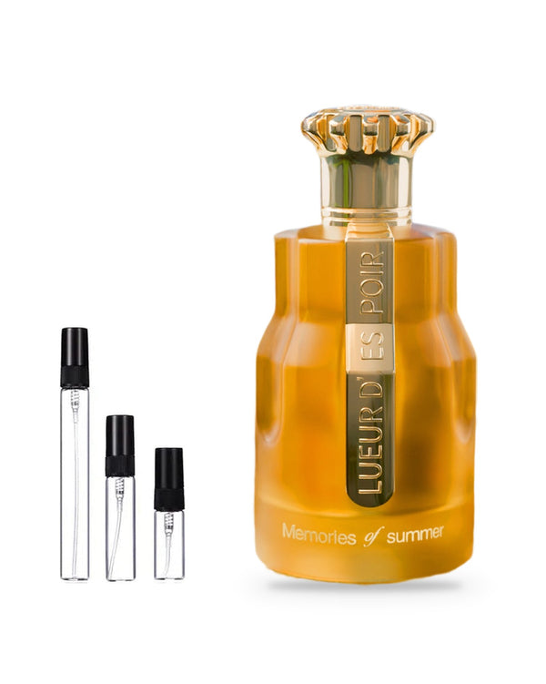 Paris Corner Lueur d’Espoir Memories of Summer sample – decant in a glass spray vial (2, 5 or 10 ml)