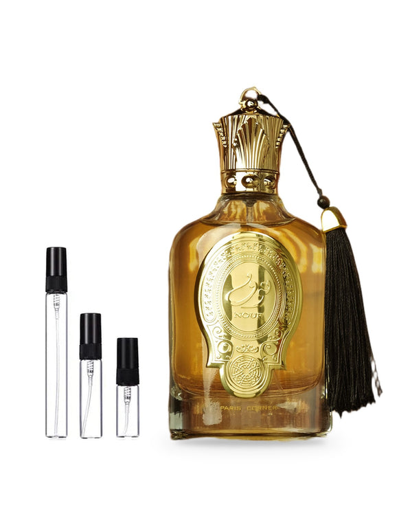 Paris Corner Nouf sample – decant in a glass spray vial (2, 5 or 10 ml)