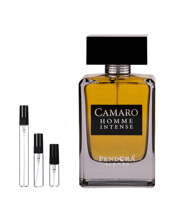 Pendora Scents Camaro Homme Intense sample – decant in a glass spray vial (2, 5 or 10 ml)