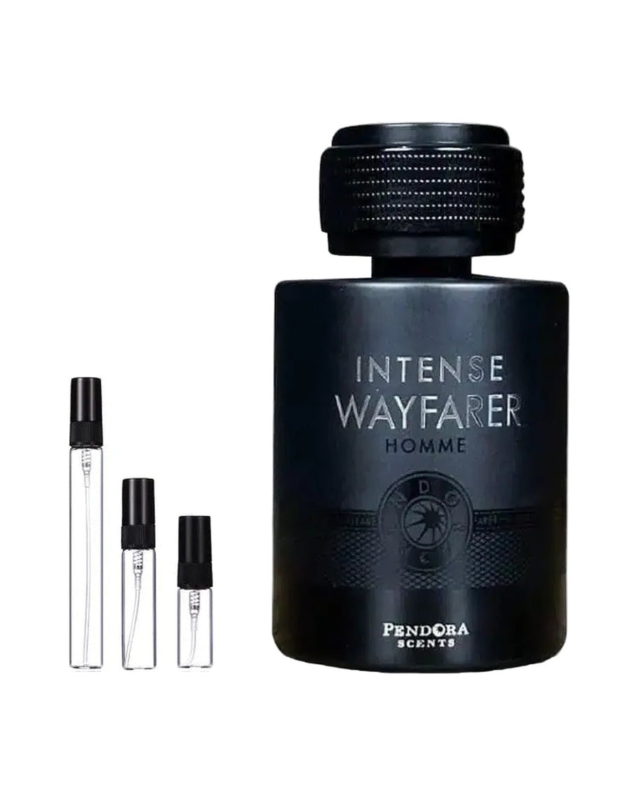 Pendora Scents Intense Wayfarer sample – decant in a glass spray vial (2, 5 or 10 ml)