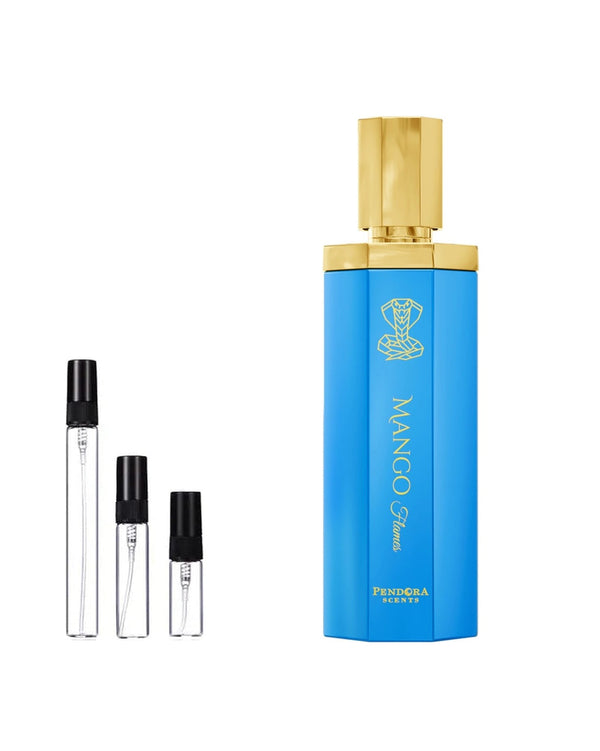Pendora Scents Mango Flames sample – decant in a glass spray vial (2, 5 or 10 ml)