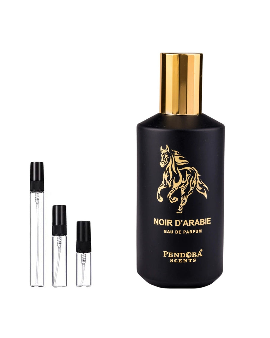 Pendora Scents Noir d'Arabie sample – decant in a glass spray vial (2, 5 or 10 ml)