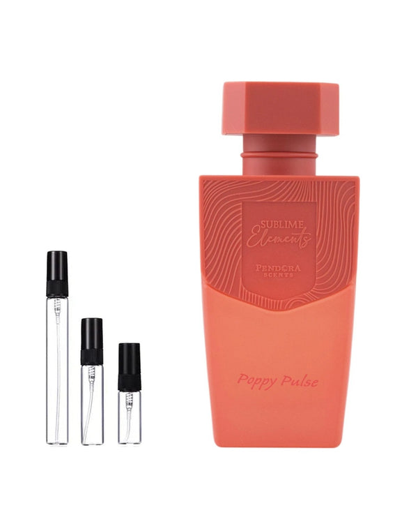 Pendora Scents Poppy Pulse sample – decant in a glass spray vial (2, 5 or 10 ml)