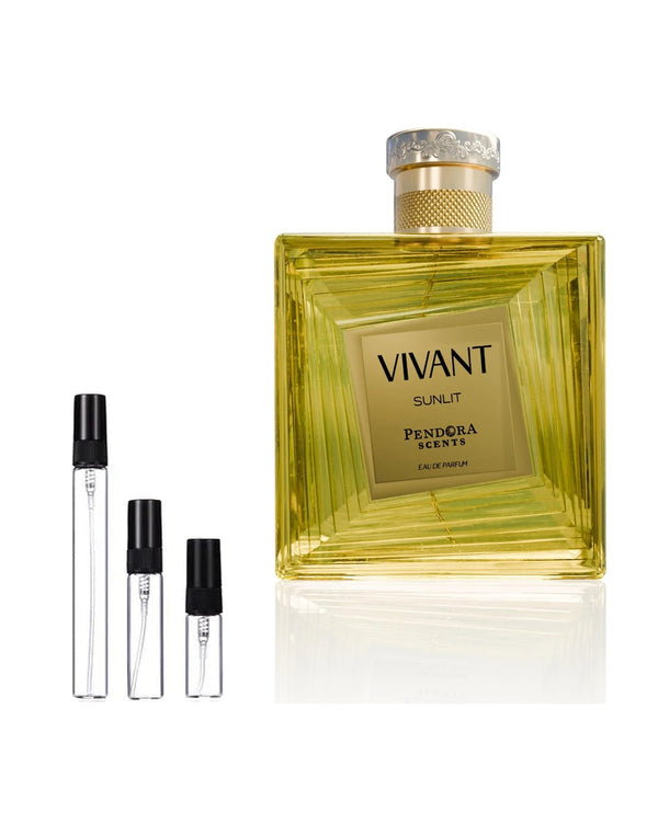 Pendora Scents Vivant Sunlit sample – decant in a glass spray vial (2, 5 or 10 ml)
