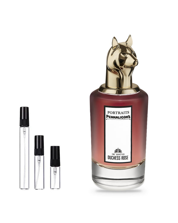 Penhaligon's The Coveted Duchess Rose sample – decant in a glass spray vial (2, 5 or 10 ml)
