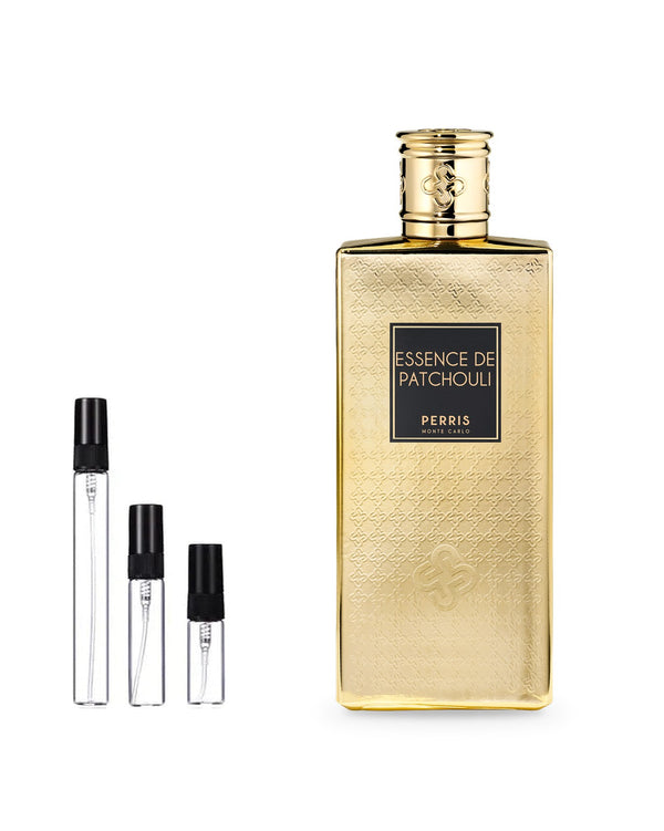 Perris Monte Carlo Essence de Patchouli sample – decant in a glass spray vial (2, 5 or 10 ml)