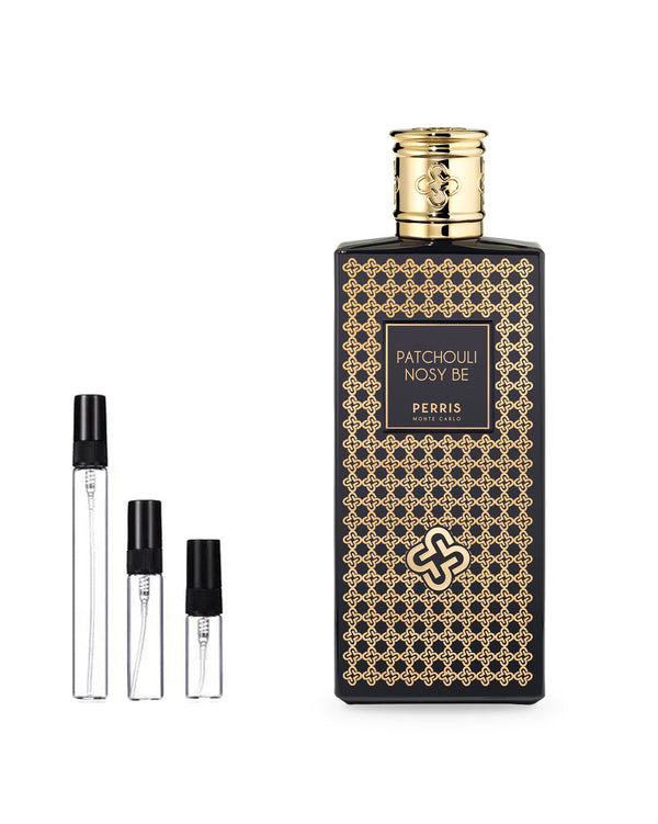 Perris Monte Carlo Patchouli Nosy Be sample – decant in a glass spray vial (2, 5 or 10 ml)