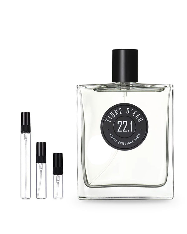 Pierre Guillaume Paris 22.1 Tigre d'Eau sample – decant in a glass spray vial (2, 5 or 10 ml)