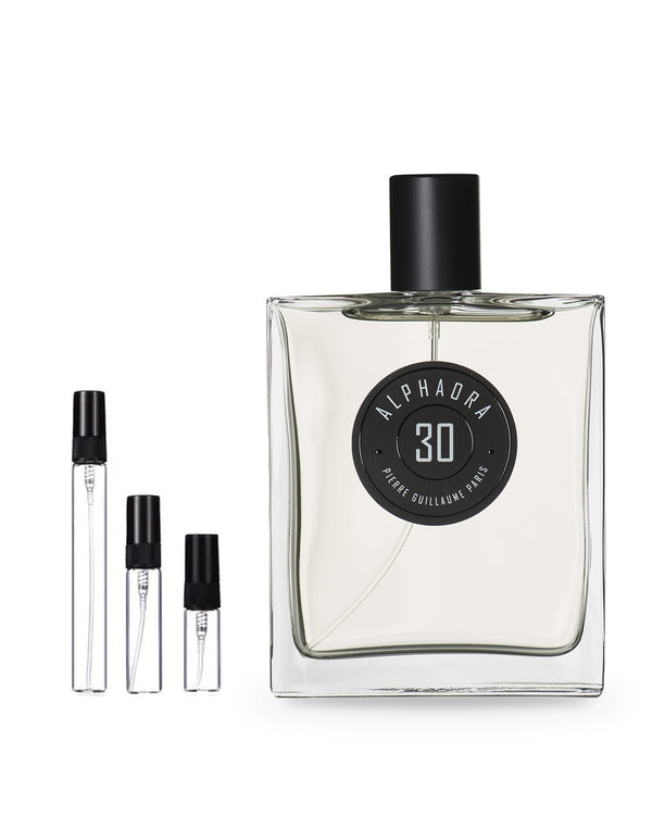 Pierre Guillaume Paris 30 Alphaora sample – decant in a glass spray vial (2, 5 or 10 ml)