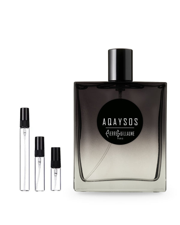 Pierre Guillaume Paris Aqaysos sample – decant in a glass spray vial (2, 5 or 10 ml)