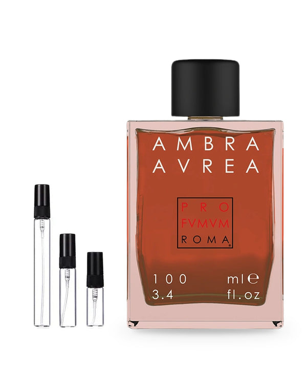 Profumum Roma Ambra Aurea sample – decant in a glass spray vial (2, 5 or 10 ml)