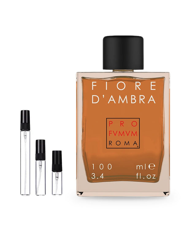 Profumum Roma Fiore D'Ambra sample – decant in a glass spray vial (2, 5 or 10 ml)