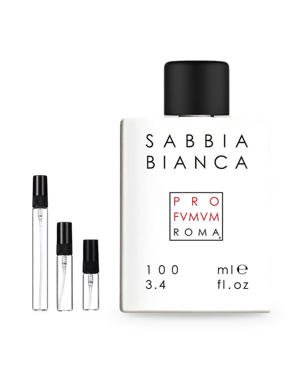 Profumum Roma Sabbia Bianca sample – decant in a glass spray vial (2, 5 or 10 ml)