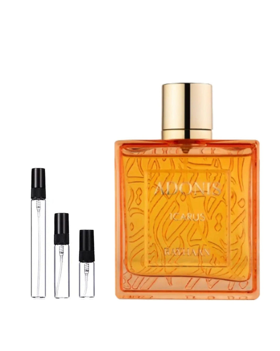 Rayhaan Adonis Icarus sample – decant in a glass spray vial (2, 5 or 10 ml)