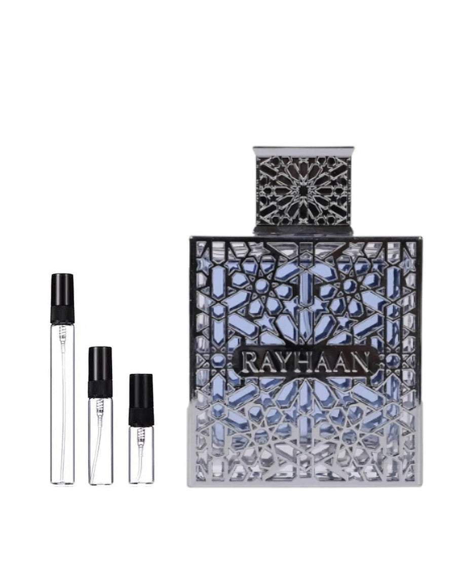 Rayhaan Aquatica sample – decant in a glass spray vial (2, 5 or 10 ml)