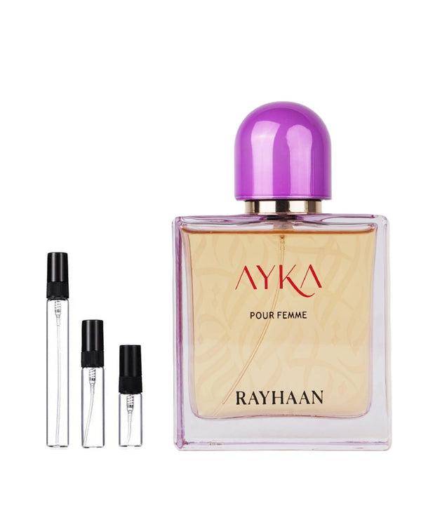 Rayhaan Ayka sample – decant in a glass spray vial (2, 5 or 10 ml)