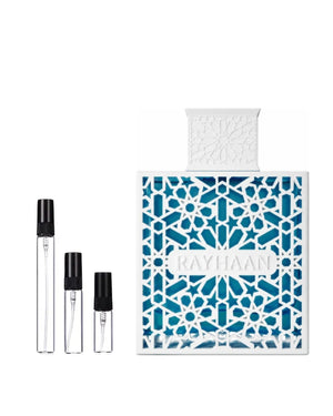 Rayhaan Azul sample – decant in a glass spray vial (2, 5 or 10 ml)