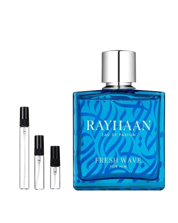 Rayhaan Fresh Wave sample – decant in a glass spray vial (2, 5 or 10 ml)