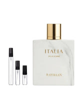 Rayhaan Italia sample – decant in a glass spray vial (2, 5 or 10 ml)