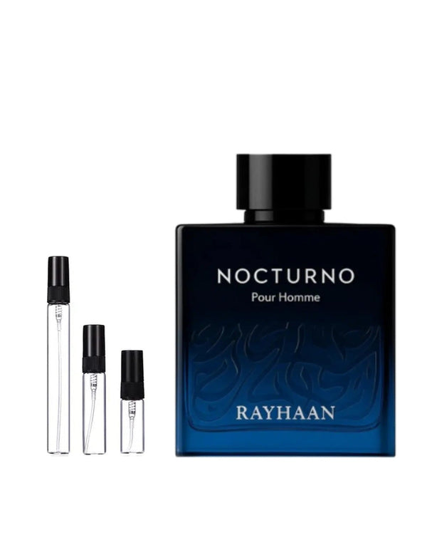 Rayhaan Nocturno sample – decant in a glass spray vial (2, 5 or 10 ml)