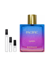 Rayhaan Pacific Aloha sample – decant in a glass spray vial (2, 5 or 10 ml)