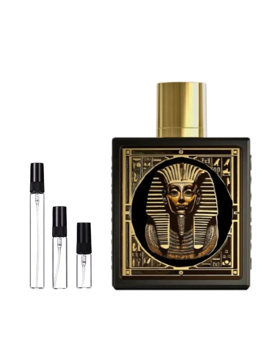 Rayhaan Pharaoh sample – decant in a glass spray vial (2, 5 or 10 ml)