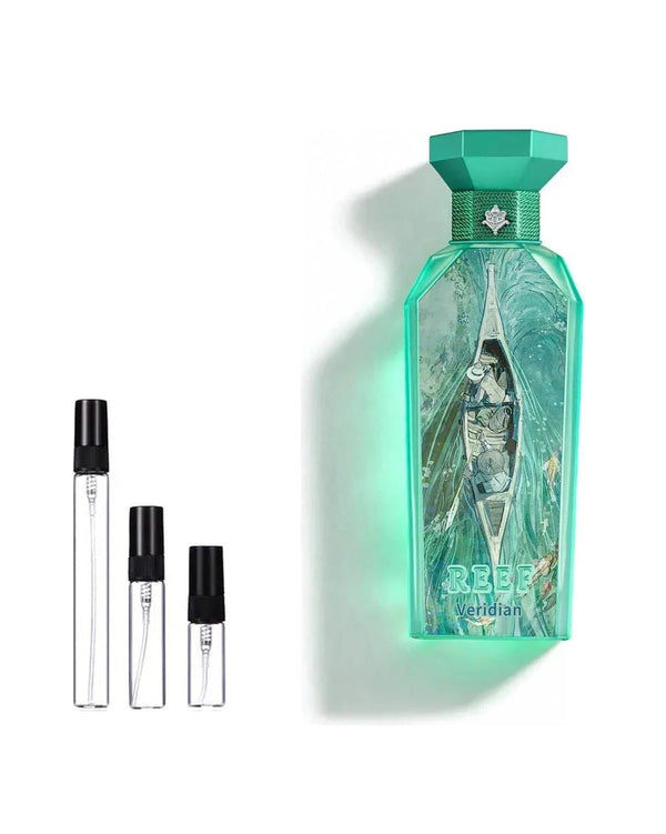 Reef Veridian sample – decant in a glass spray vial (2, 5 or 10 ml)