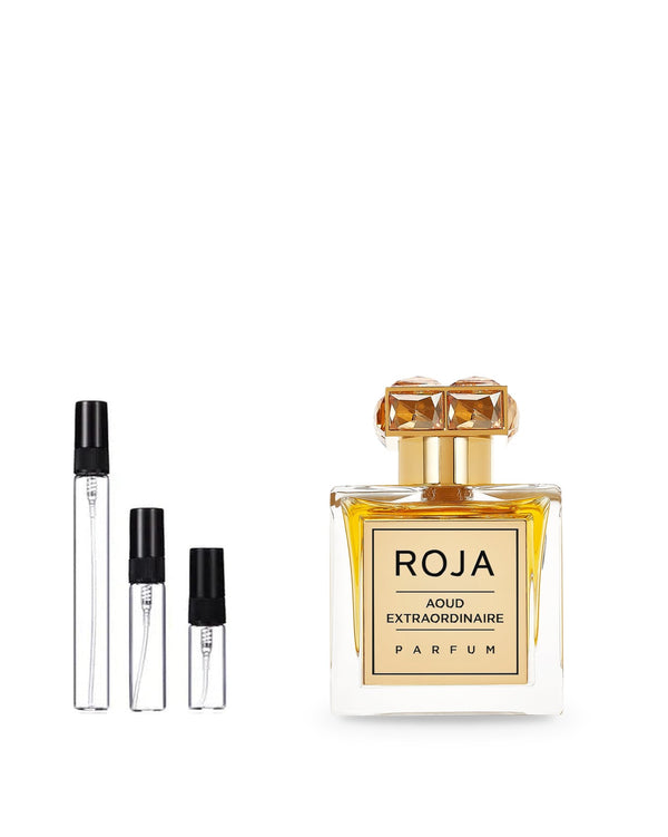Roja Parfums Aoud Extraordinaire sample – decant in a glass spray vial (2, 5 or 10 ml)