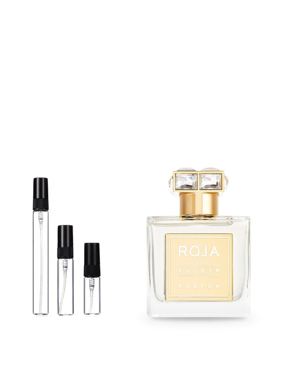 Roja Parfums Elixir Pour Femme sample – decant in a glass spray vial (2, 5 or 10 ml)