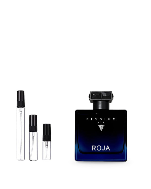 Roja Parfums Elysium Noir sample – decant in a glass spray vial (2, 5 or 10 ml)