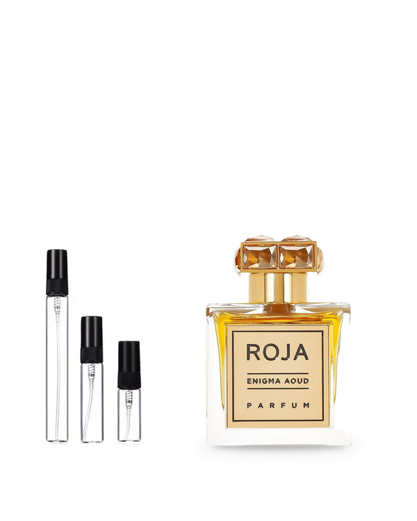 Roja Parfums Enigma Aoud sample – decant in a glass spray vial (2, 5 or 10 ml)