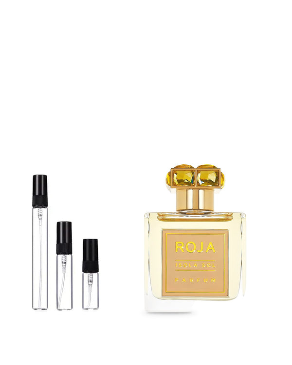 Roja Parfums Isola Sol sample – decant in a glass spray vial (2, 5 or 10 ml)