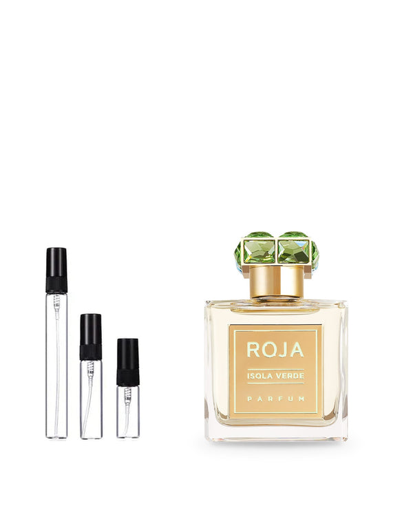 Roja Parfums Isola Verde sample – decant in a glass spray vial (2, 5 or 10 ml)